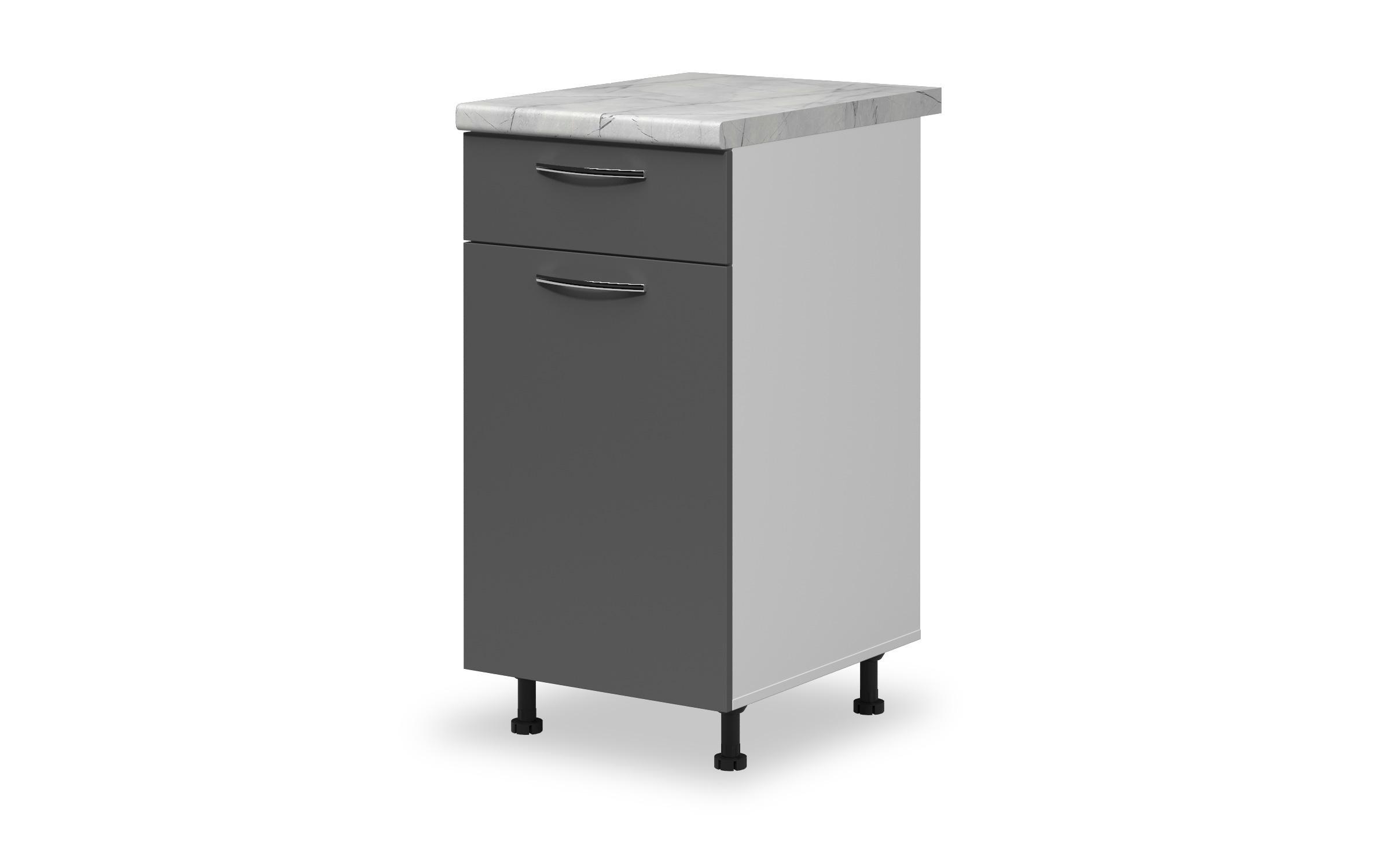 Kitchen cabinet Dakota 12, anthracite matt  1